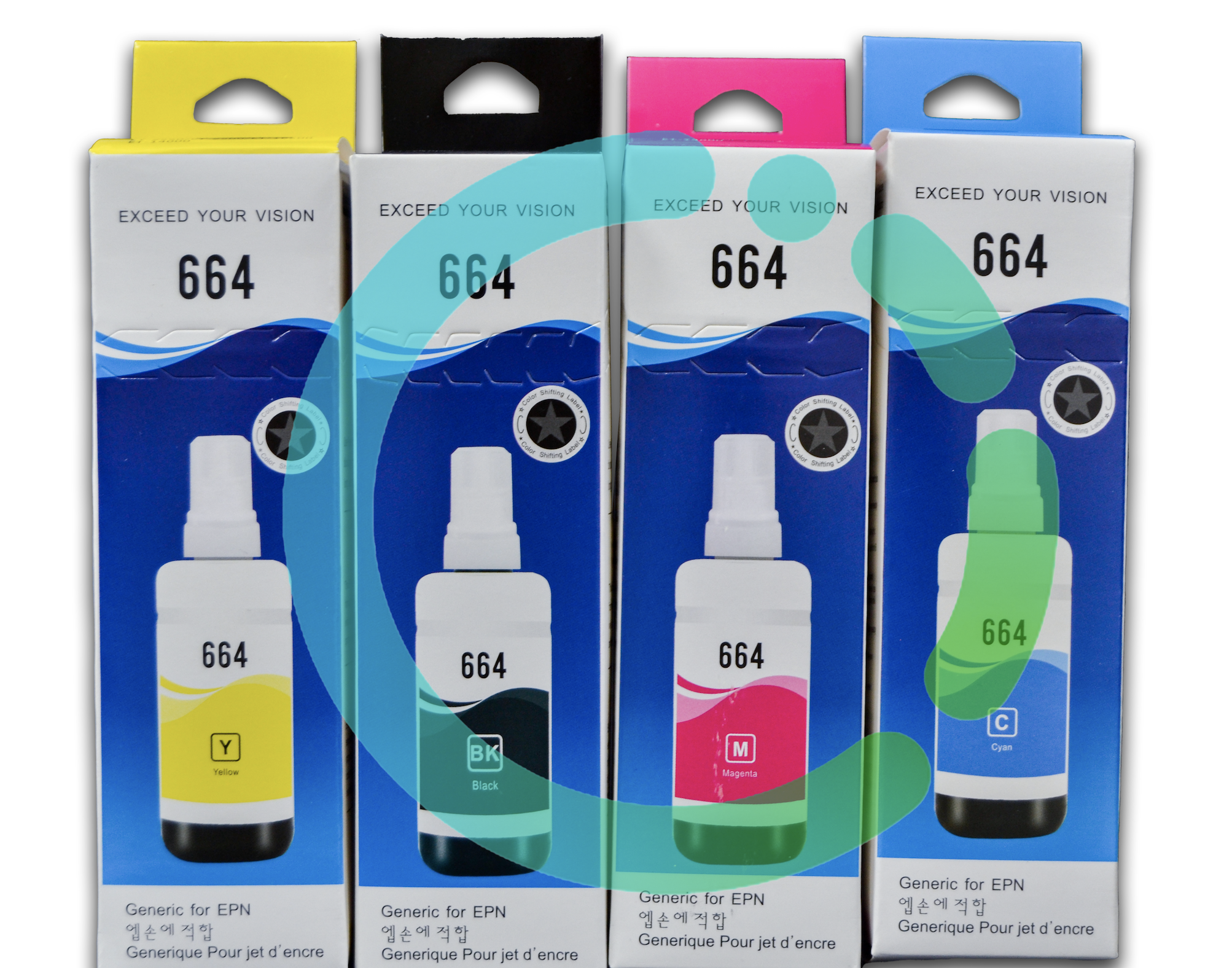 Tinta 664 4PACK