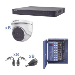 Kit TurboHD HIKVISION KH1080P8DW